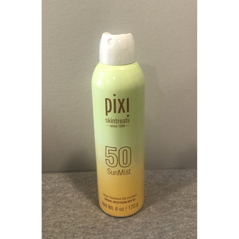 Pixi SkinTreats SPF50 SunMist 6 oz. Water Resistant Sunscreen Spray NEW